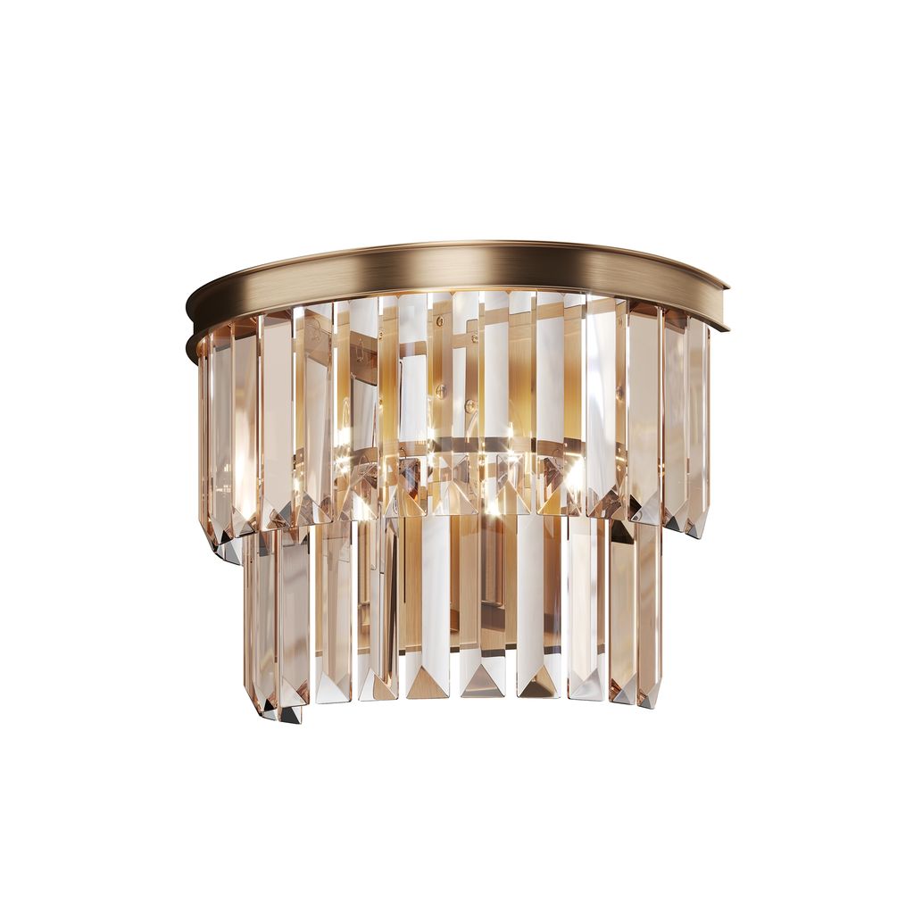 Maytoni Wandleuchte Revero Gold, 1xE14, exkl. Leuchtmittel