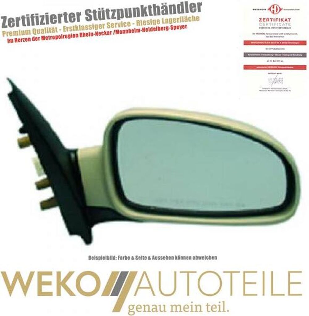 Außenspiegel rechts DIEDERICHS 6925224 für CHEVROLET DAEWOO