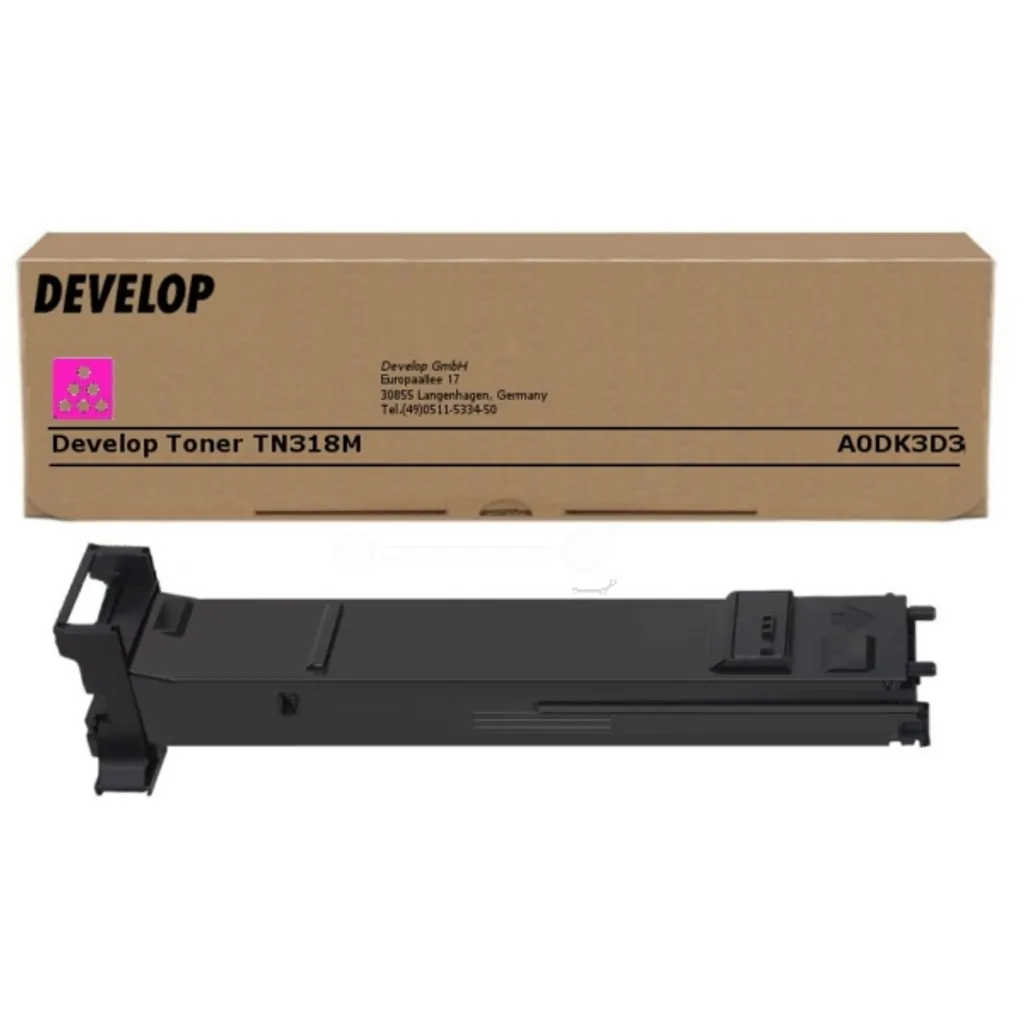 Toner TN318M Develop magenta haute capacité pour impression durable - 2