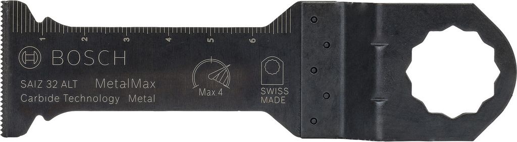 Bosch 1x Carbide Tauchsägeblatt SAIZ 32 ALT Metal 70 x 32 Produktbild 