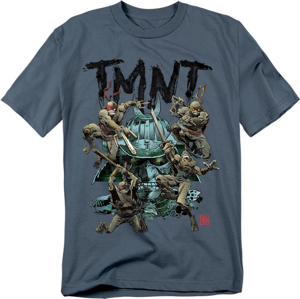 TMNT - "Feudal Japan" T-Shirt für Herren/Damen Uni TV20946 (M) (Schiefer)