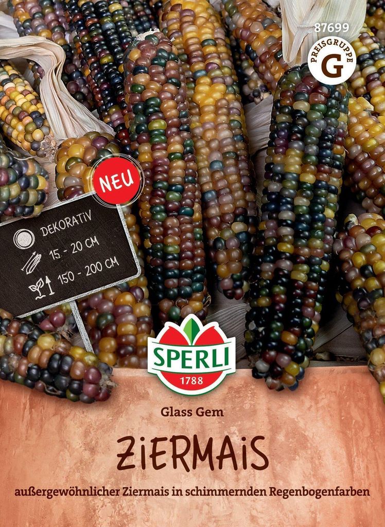 Sperli Ziermais Glass Gem - Blumensamen