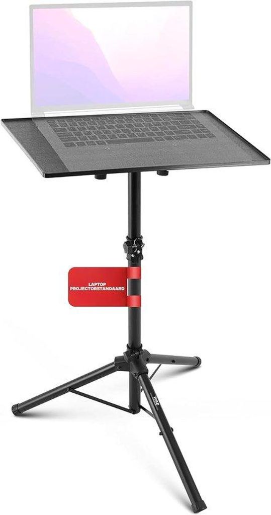 Famanu Laptopständer mit verstellbarer Höhe und Winkel - Laptophalter für Laptops und Projektoren - Ideal für Bühne und Studio