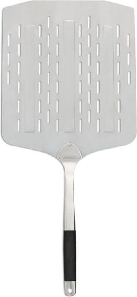 Paletta per pizza in alluminio con fori Cozze 75 x 40 x 35 Immagine del prodotto 