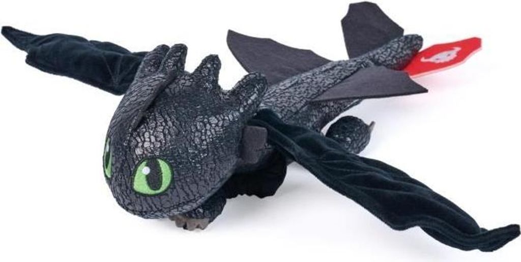Plüschtier Krokmou Dragons Movie, 30 cm, Deluxe, Waschbar