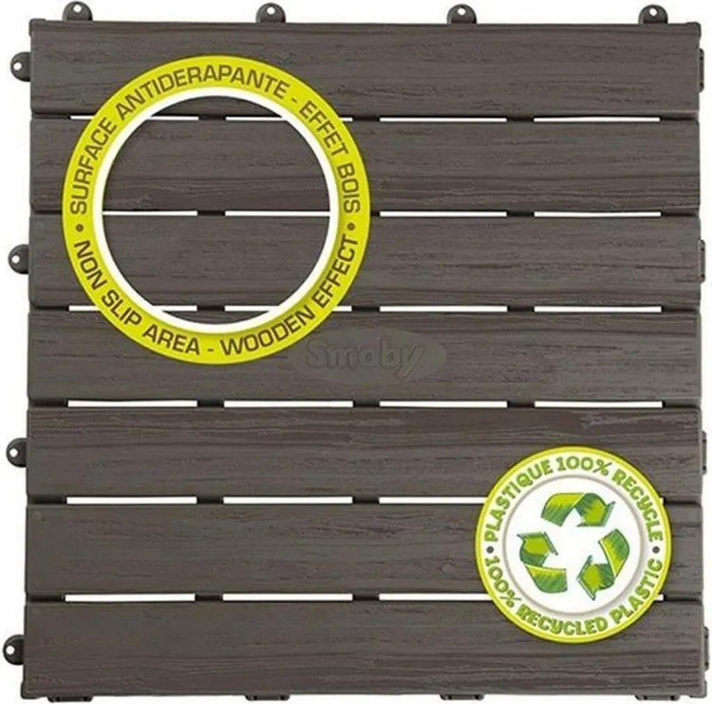 Plancher cabane Smoby 6 dalles - Fini l'humidité, 1.2m² Cottage - 14