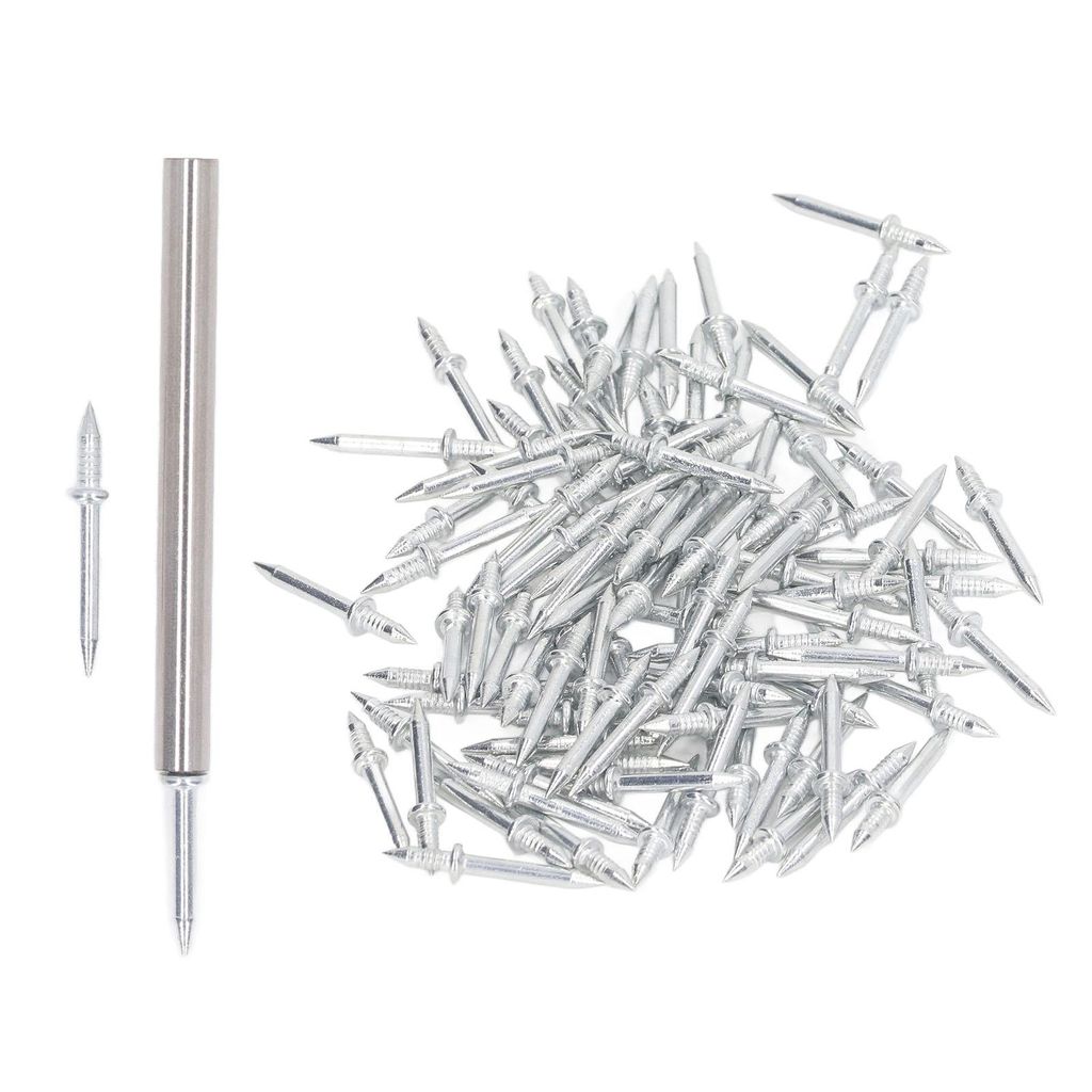 ensemble de 101 clous pour plinthes en acier au carbone, Image du produit 