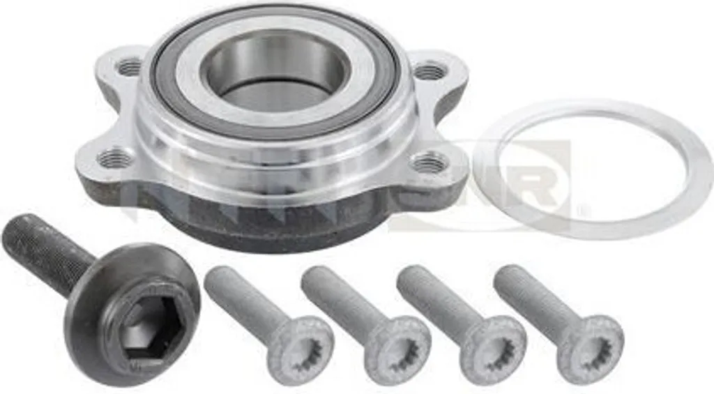 Roulement de Roue SNR R154.57 Kit avec Accessoires pour Audi A4 et A6
