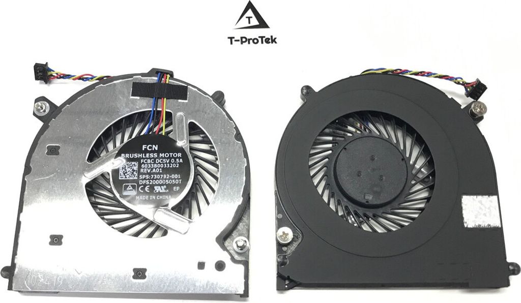 Ersatz Fan Lüfter Kühler cooler kompatibel für HP Elitebook 740, 745, 755 ZBook 14 G1 G2