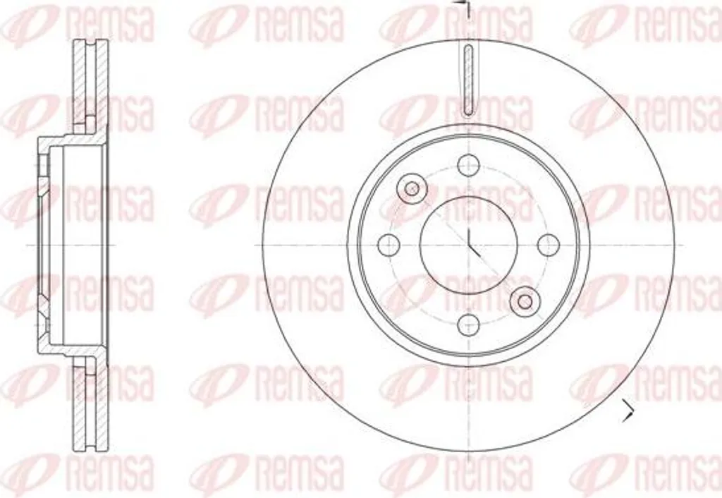 Disque de frein avant pour Renault Clio Captur et Dacia Dokker Lodgy