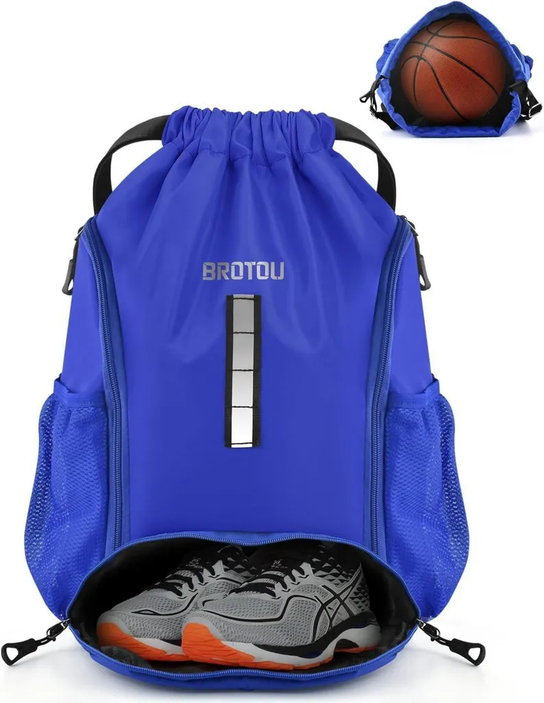 Zaino Sportivo BROTOU Multitasca con Tasca Umido per Fitness