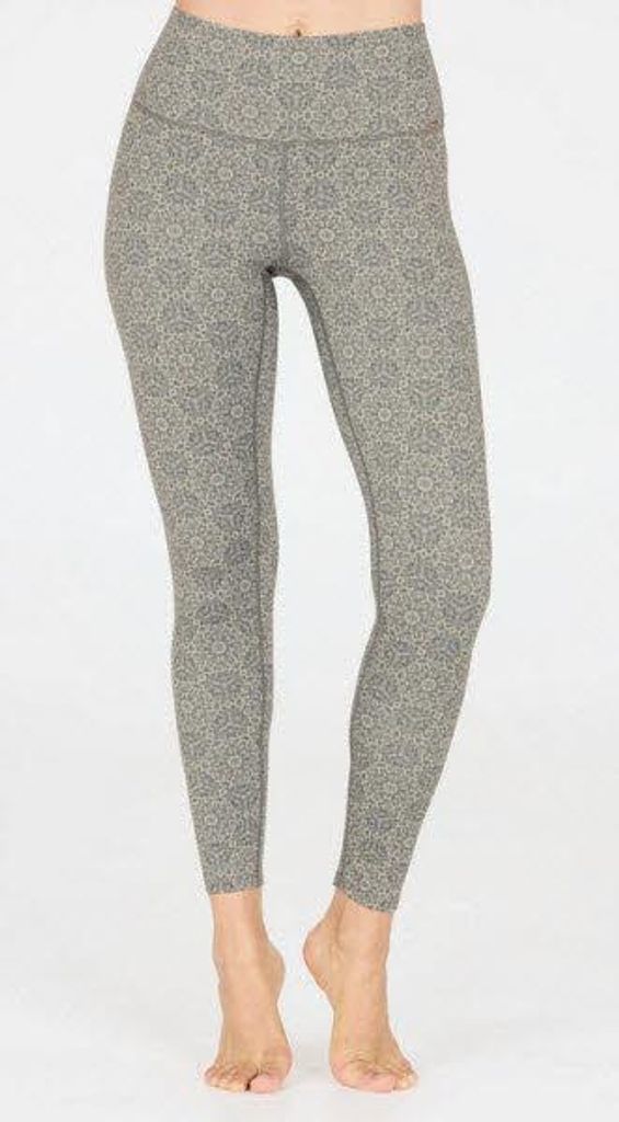 Athlecia Mist W Printed Tights Damen Leggings Grün 38