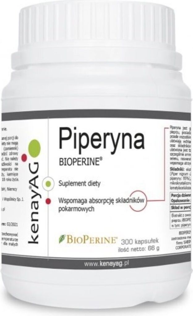 Nahrungsergänzungsmittel Kenay Piperyna (300 Kapseln) 3138