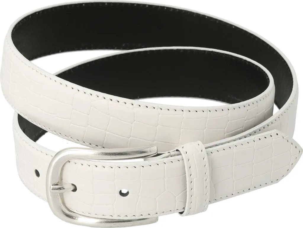 Cintura Tamaris Ursel 160091 Bianco 110cm - Eleganza in Pelle per Donna
