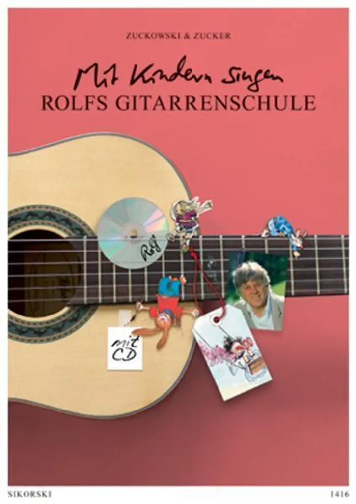 Apprendre la guitare sans solfège : Méthode Rolfs Gitarrenschule + CD