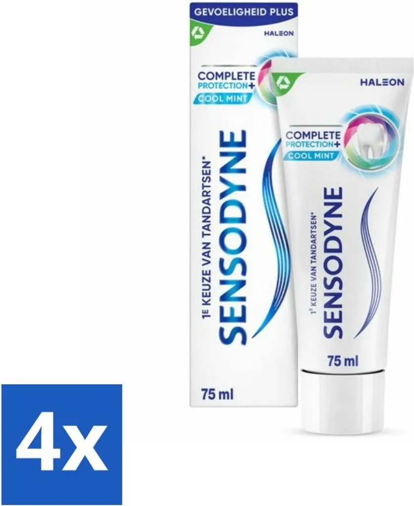 Sensodyne Protezione Completa 4 Pezzi - Risparmio Famiglia e Benessere