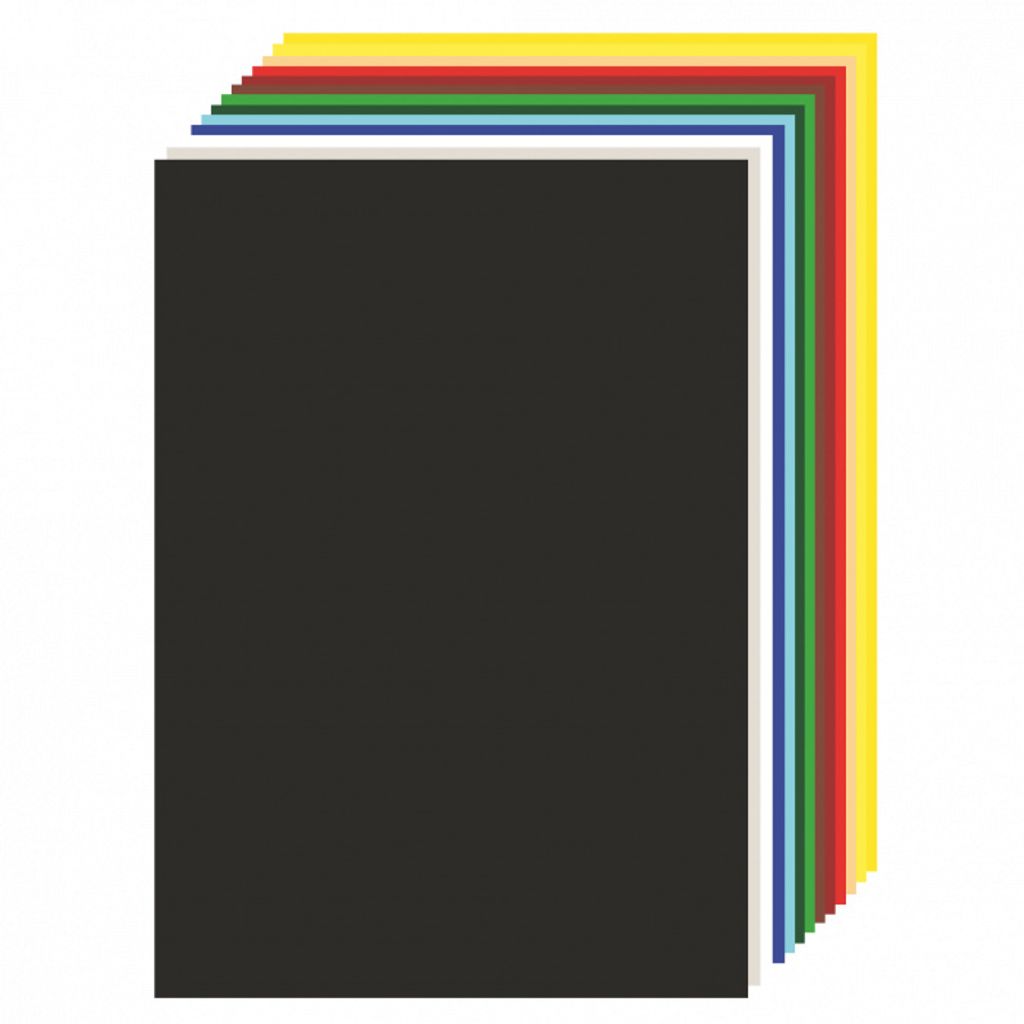 herlitz Tonzeichenkarton - 50 x 70 cm - dunkelblau