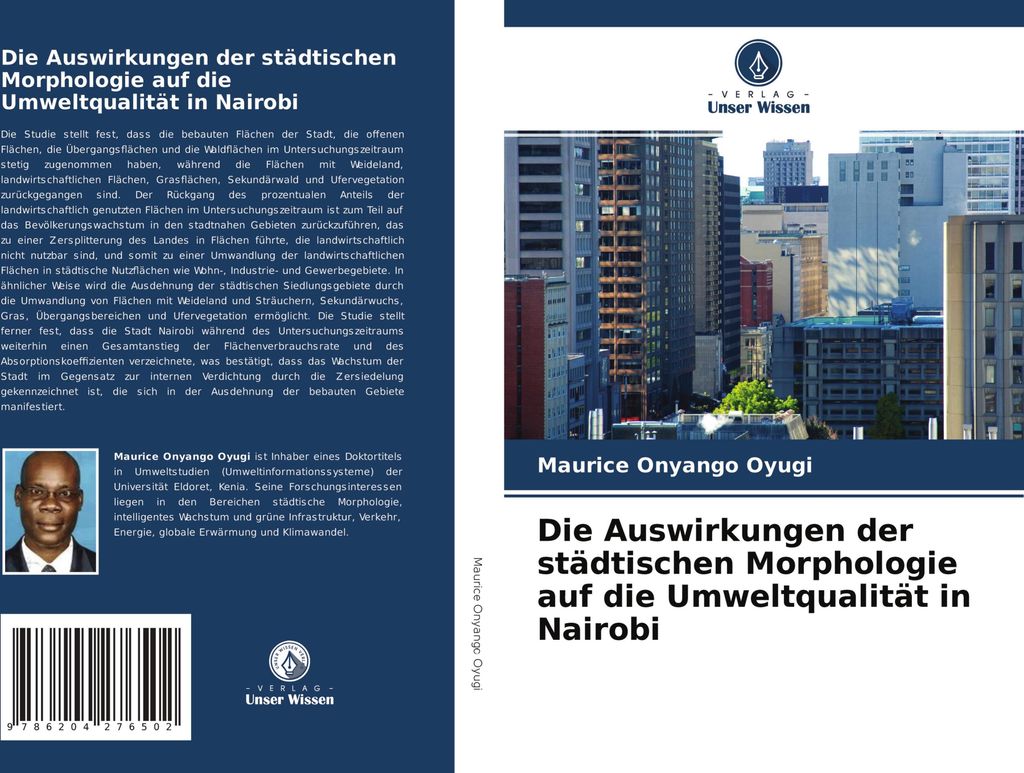 Die Auswirkungen der städtischen Morphologie auf die Umweltqualität in Nairobi