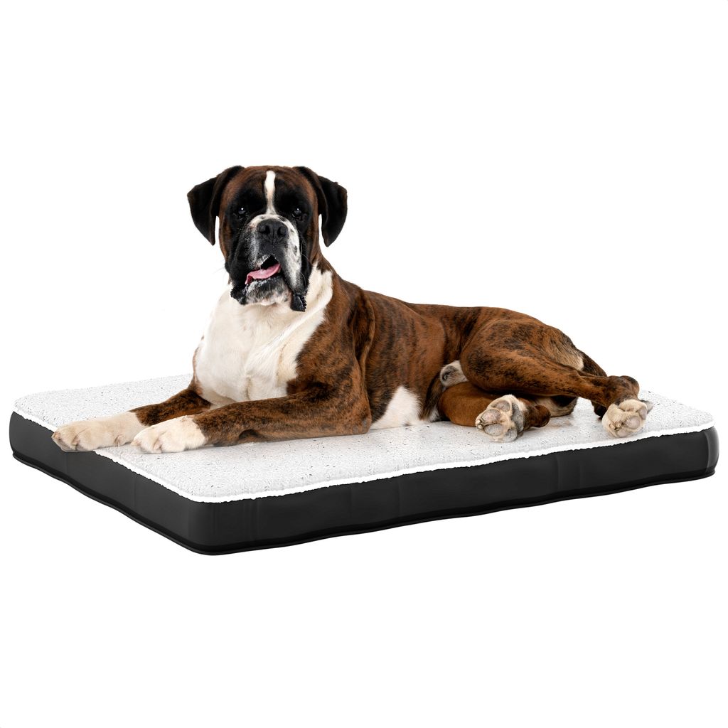 Avalo Orthopädisches Hundebett XL - 112x81 cm - Waschbar / Memory Foam / Anti-Rutsch - Orthopädisches Hundekissen