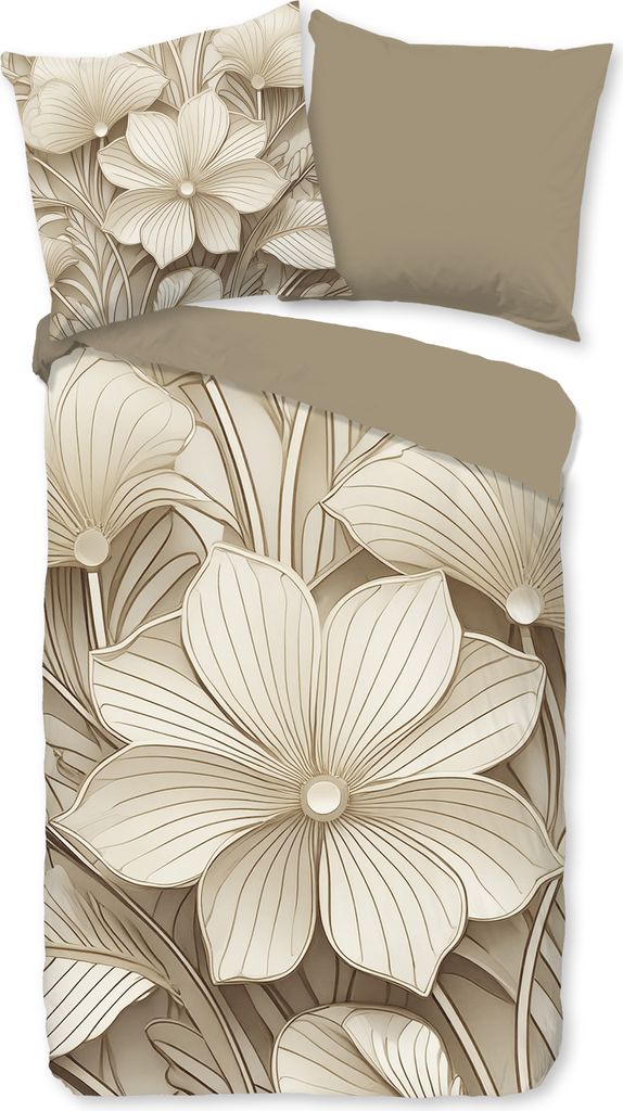Duvet cover Good Morning 135x200 + 1* 80x80 cm - Flowers