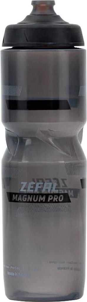 Zéfal Trinkflasche Magnum Pro Smoked Schwarz 975 ml Schwarz - auslaufsichere,...