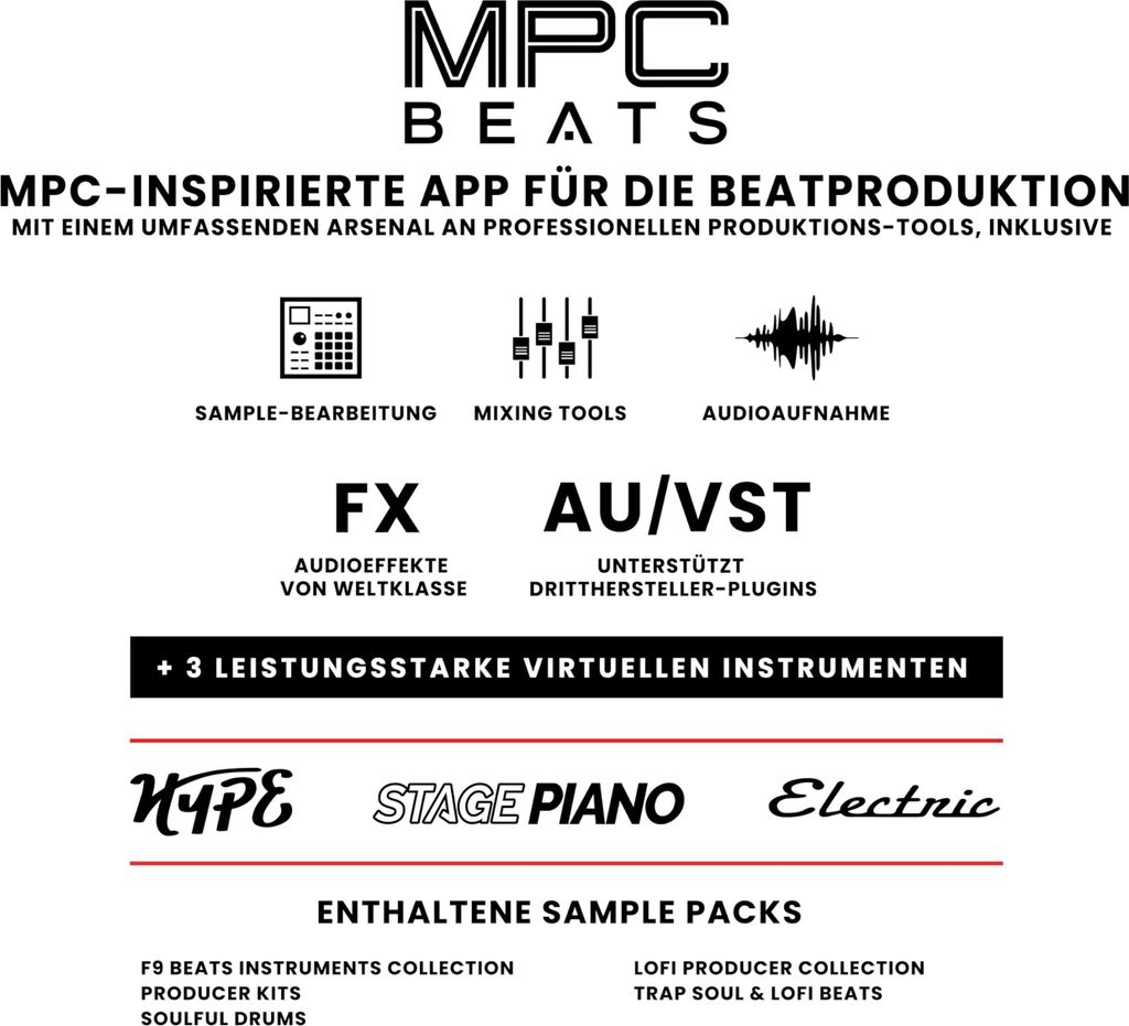 AKAI MPK Mini MK3 Ovládací klávesnice Kontrolér MIDI USB Obrázek produktu 12