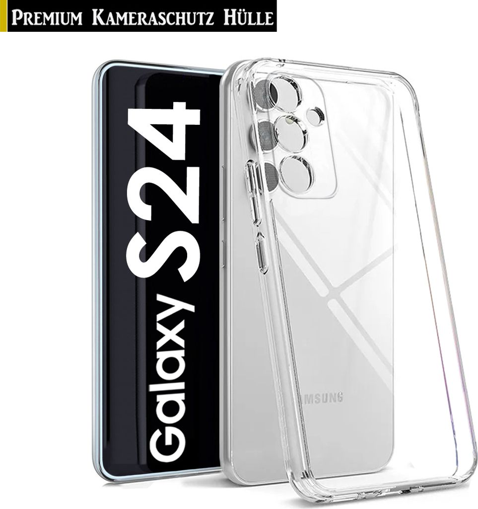 Für Samsung Galaxy S24 5G Silikon Transparent Hülle TPU Produktbild 