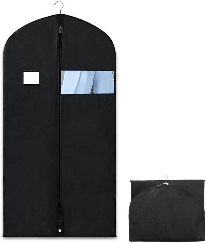 Housse anti-mites pour vêtements 120x60 cm transparente et imperméable
