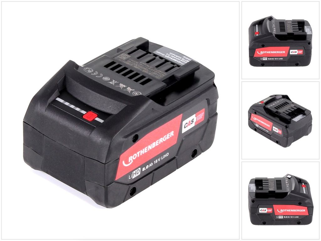 ROTHENBERGER RO BP18/8 Li-HD Batterie - 1000002549 Image du produit 