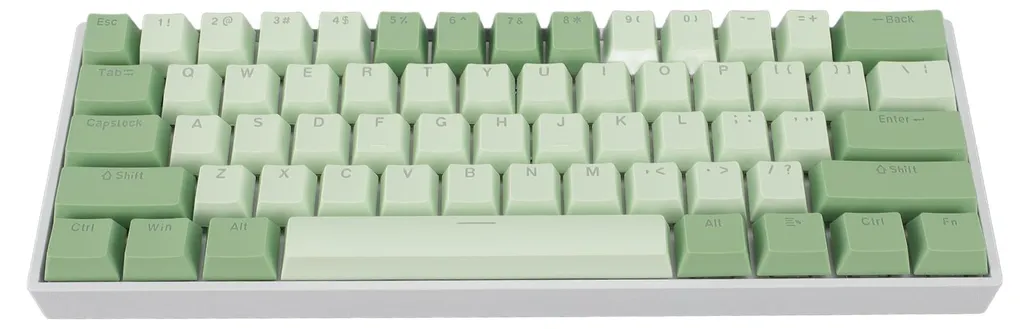 Clavier Gamer Mécanique 60% RGB Compact avec Switches Rouges Linéaires