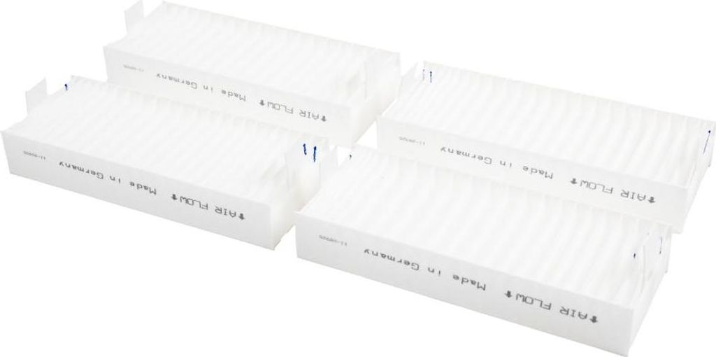 AllSpares Akustikfilter (x4) für Dunstabzugshauben geeignet für Bosch Siemens