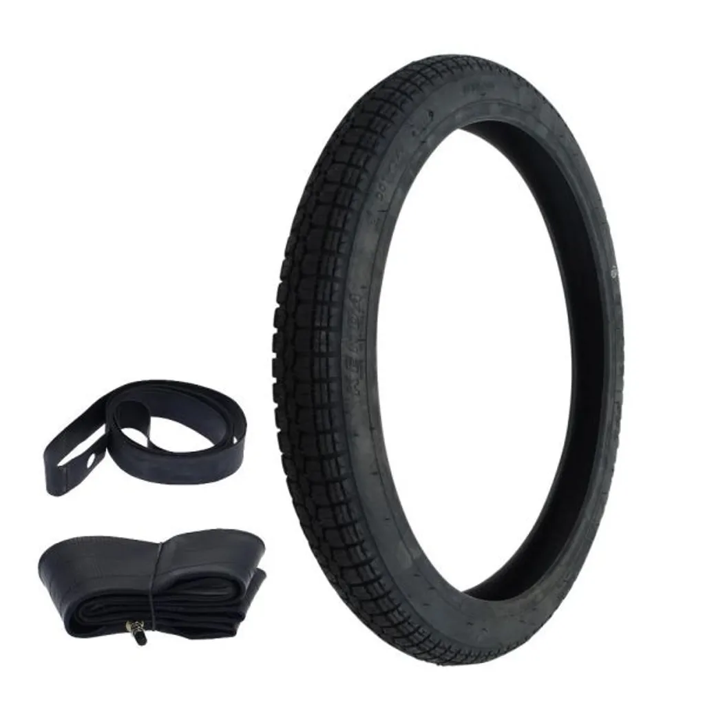 Pneu Kenda K260 2.25-17 : Kit Anti-Crevaison avec Chambre à Air TT