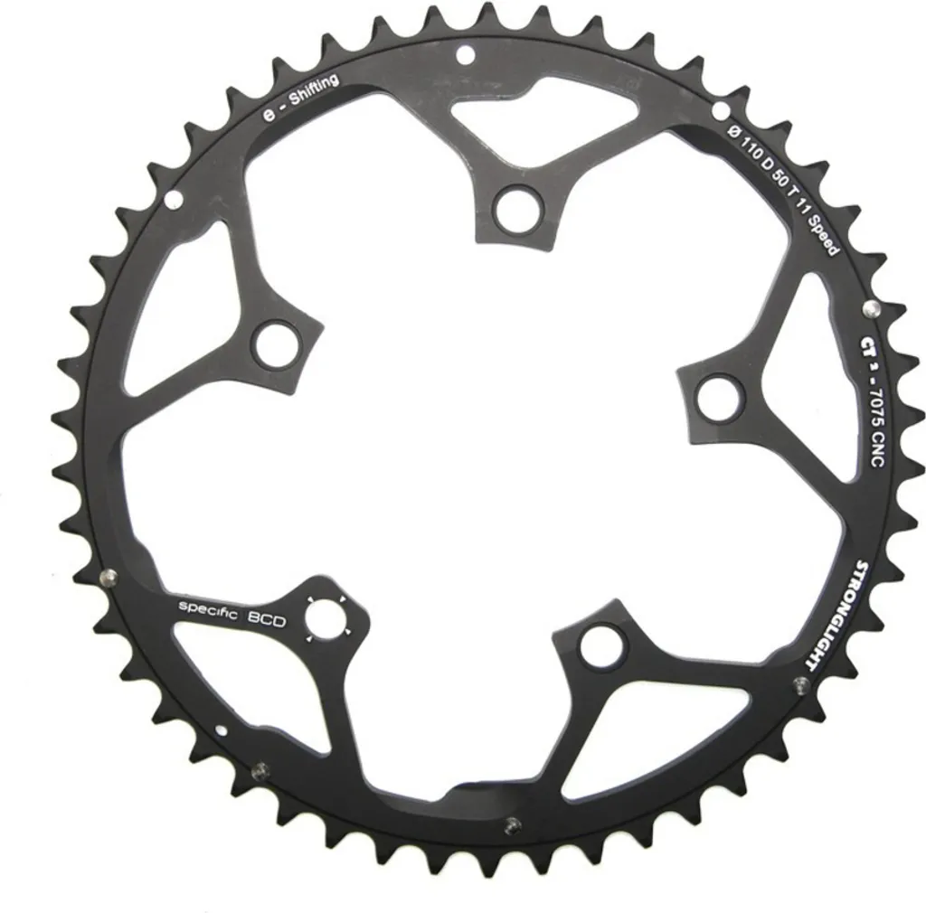 Plateau Route 50 Dents Stronglight pour Transmission Campagnolo 11V