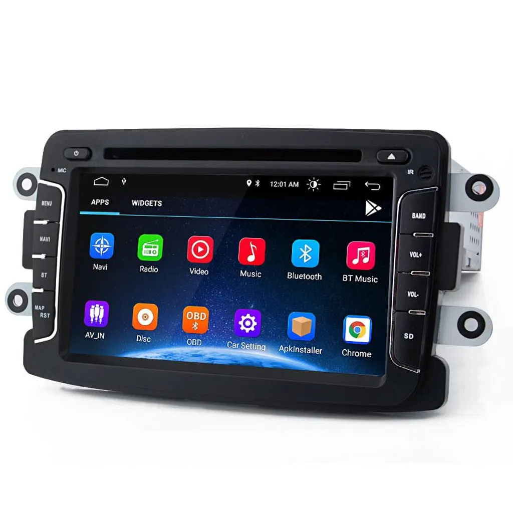 Système Navigation GPS Bluetooth Autoradio 7 Pouces Tactile Dacia Renault