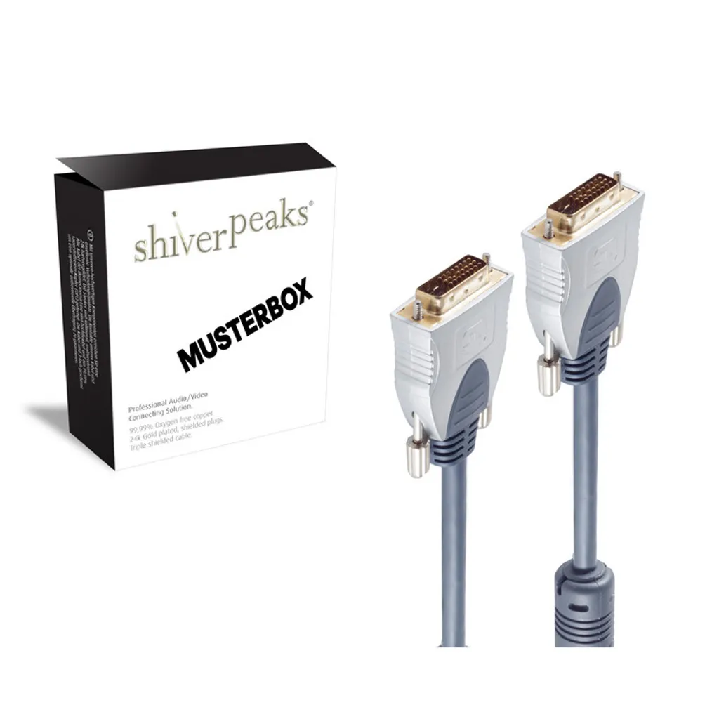 Shiverpeaks Professional DVI-D 2m | Connessione Video HD Certificata