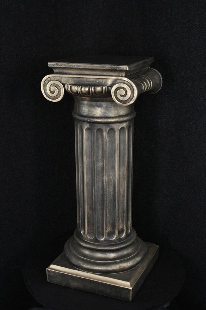 Medusa Säule Römische Säulen Marmor Skulptur Figur Deko Dekoration Ständer 1044