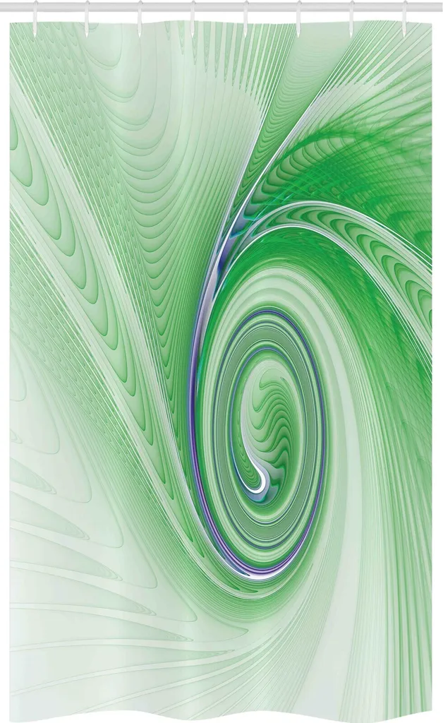 Tenda Doccia Verde ABAKUHAUS 120x180 - Il Must-Have per Bagni Social