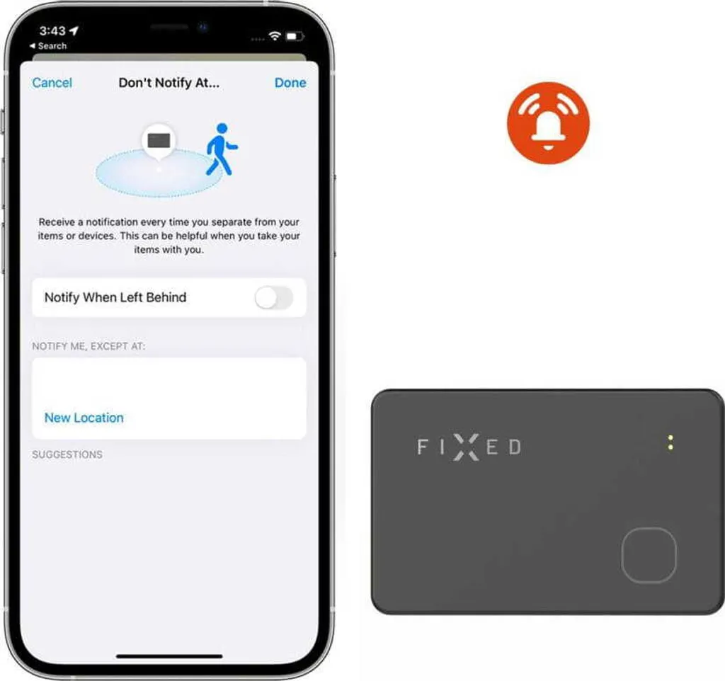 Traceur Bluetooth format carte pour portefeuille Smart Tracker Find My - 6