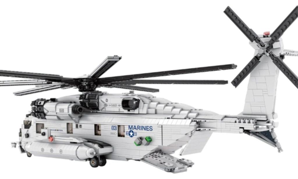 Reobrix 33037 CH-53E Transporthelikopter, 2.192 onderdelen. Productafbeelding 