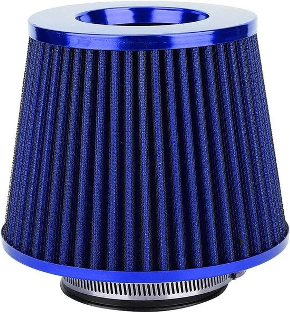 Filtre à air 63mm bleu pour booster la puissance et le bruit moteur