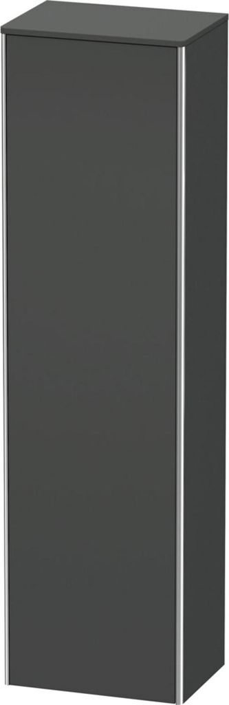 Duravit XSquare Hochschrank, eine Tür Anschlag links, 4 Glasfachböden, 500x1776x356mm, XS1313L4949