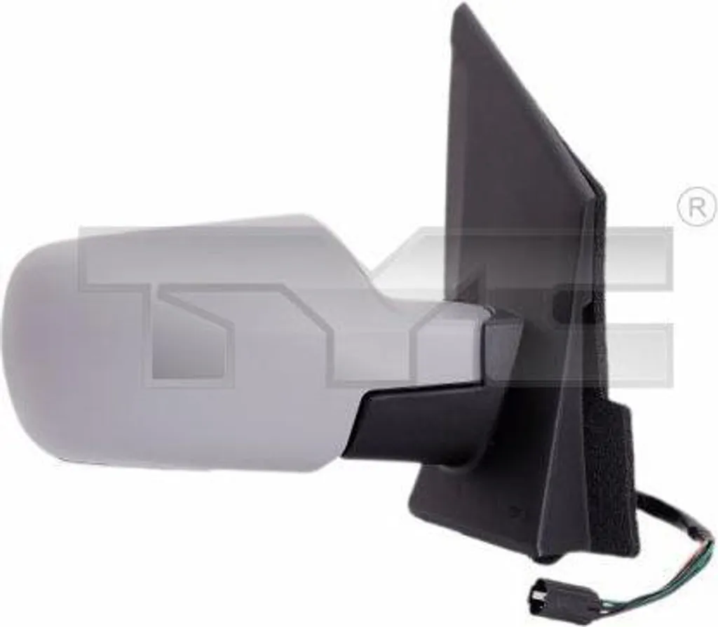 TYC 310-0026 Rétroviseur Extérieur Droit pour Fiesta OE 1140594 Noir