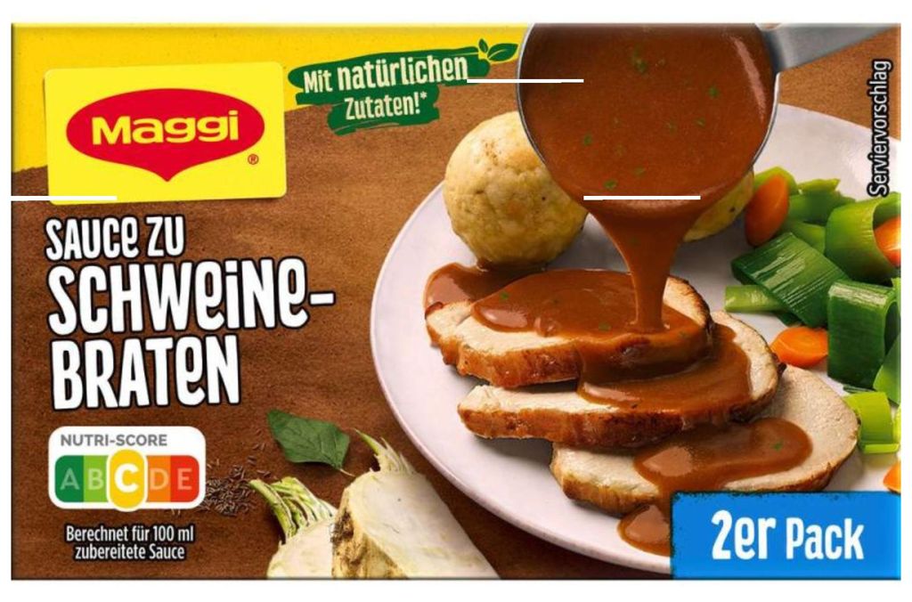 2X0,25L Sauce Zu Schweinebraten Ma Image du produit 