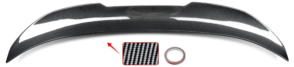 Aileron arrière ABS haute résistance finition carbone modèles 2012-2018
