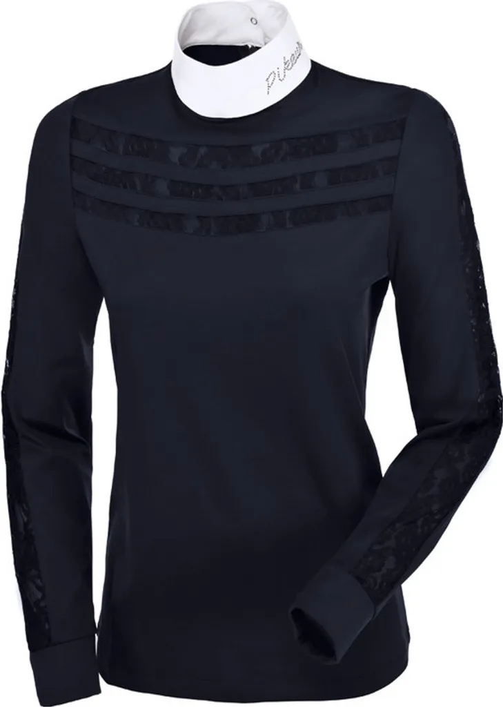 Chemise de concours Pikeur Adelina Night Blue, vêtement équitation 42