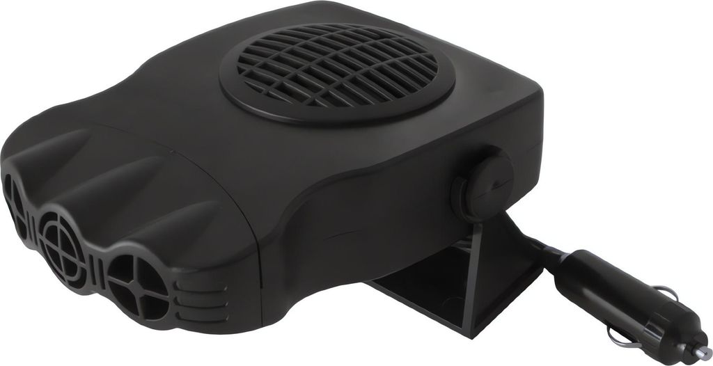 Verk 24204 Mini ohrievač čelného skla 12V/200W, čierny Obrázok produktu 