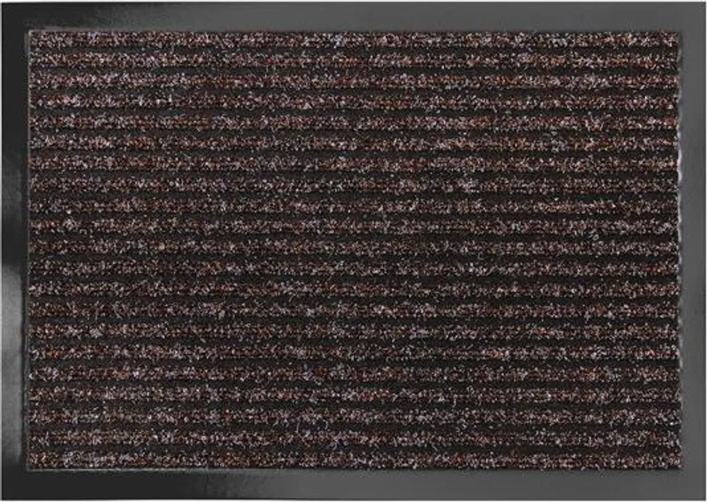 Paillasson anti-salissure Sheffield marron 90x150 cm - Fini les sols sales