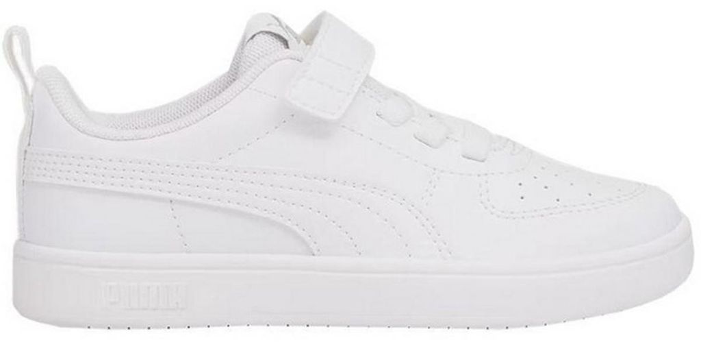 Puma - Kinder Sneaker "Rickie Ac Ps", Kunststoff PP3180 (30,5 EU) (Weiß)