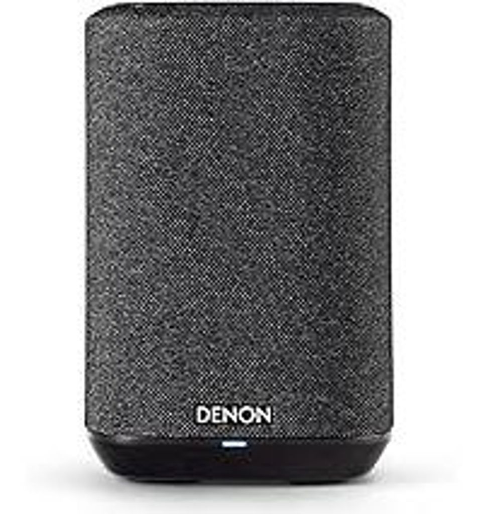 Denon Home 150 NV kabelloser Lautsprecher mit integrierter HEOS Multiroom-Technologie, Bluetooth, Apple AirPlay 2, Schwarz
