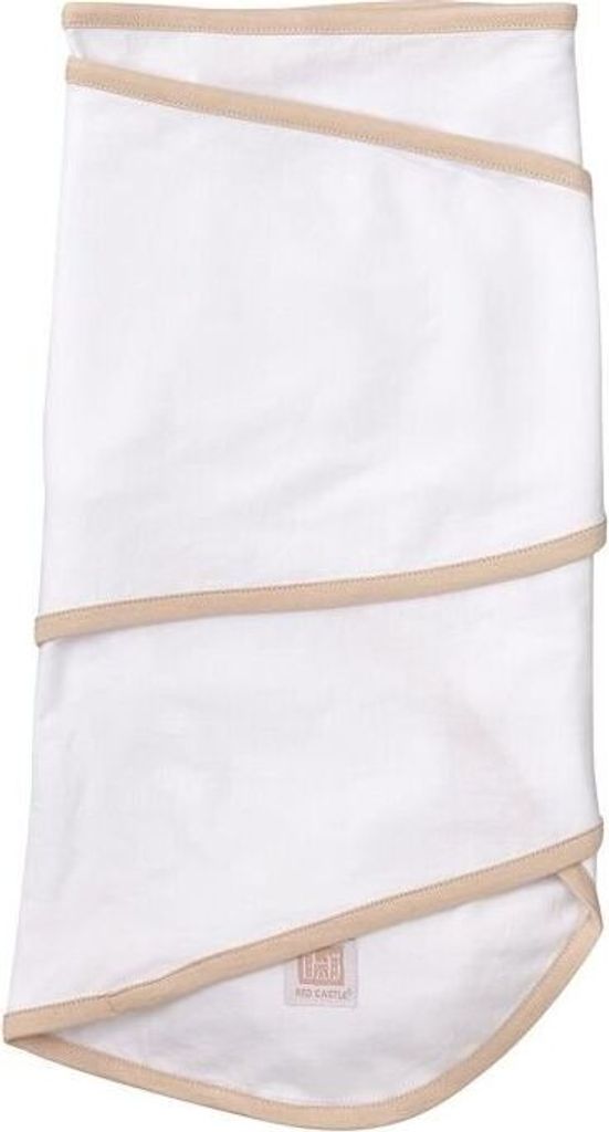 BÉABA Puck/ geborenendecke Babydecke beruhigt das Baby -Textilien 100% Baumwolljersey 0–3 Monate Weiss Beige sanft